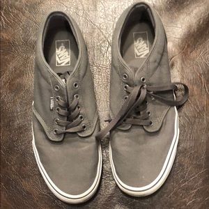 Men’s size 13 grey vans.